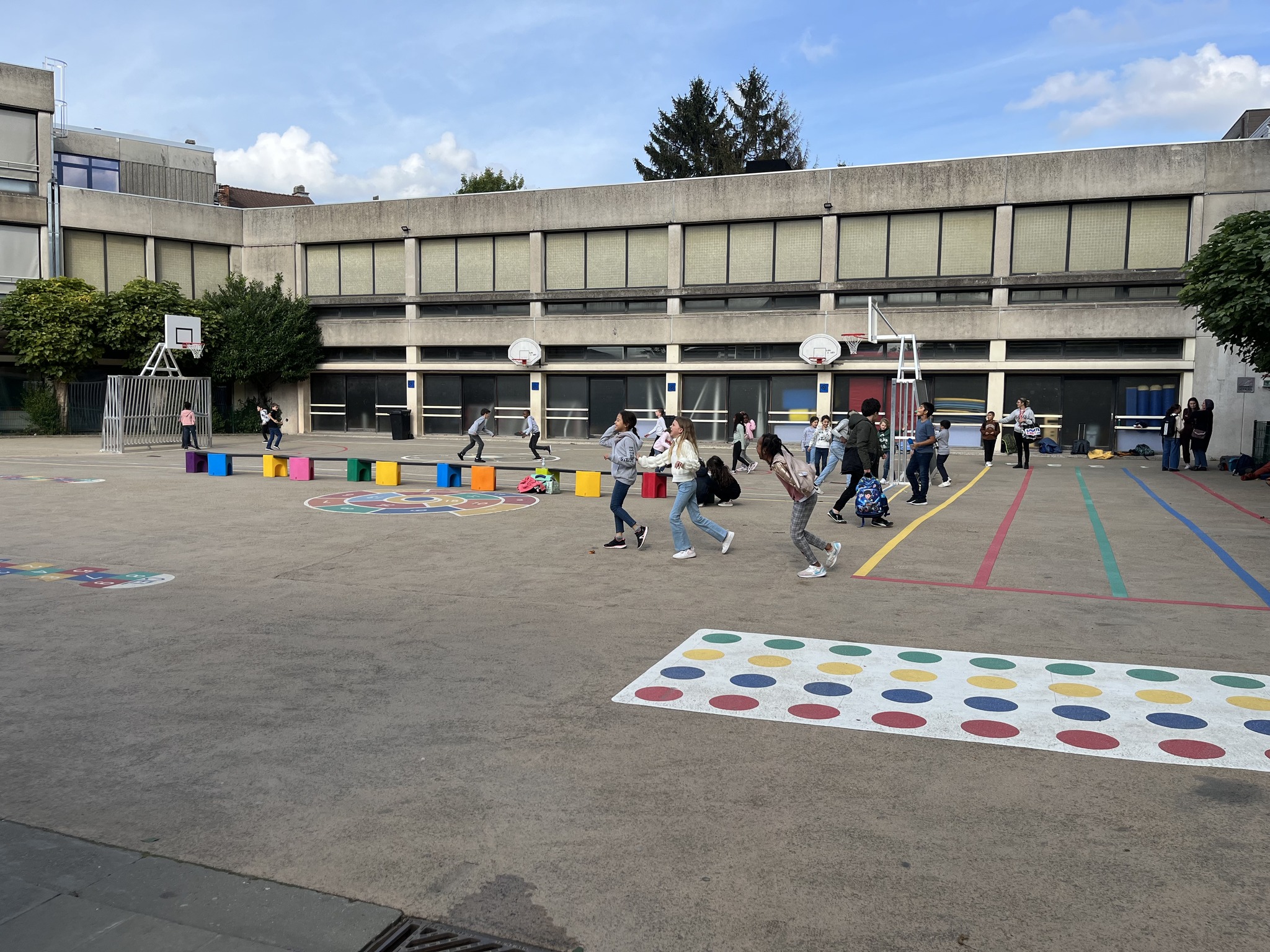 Nouvelle cour de récréation