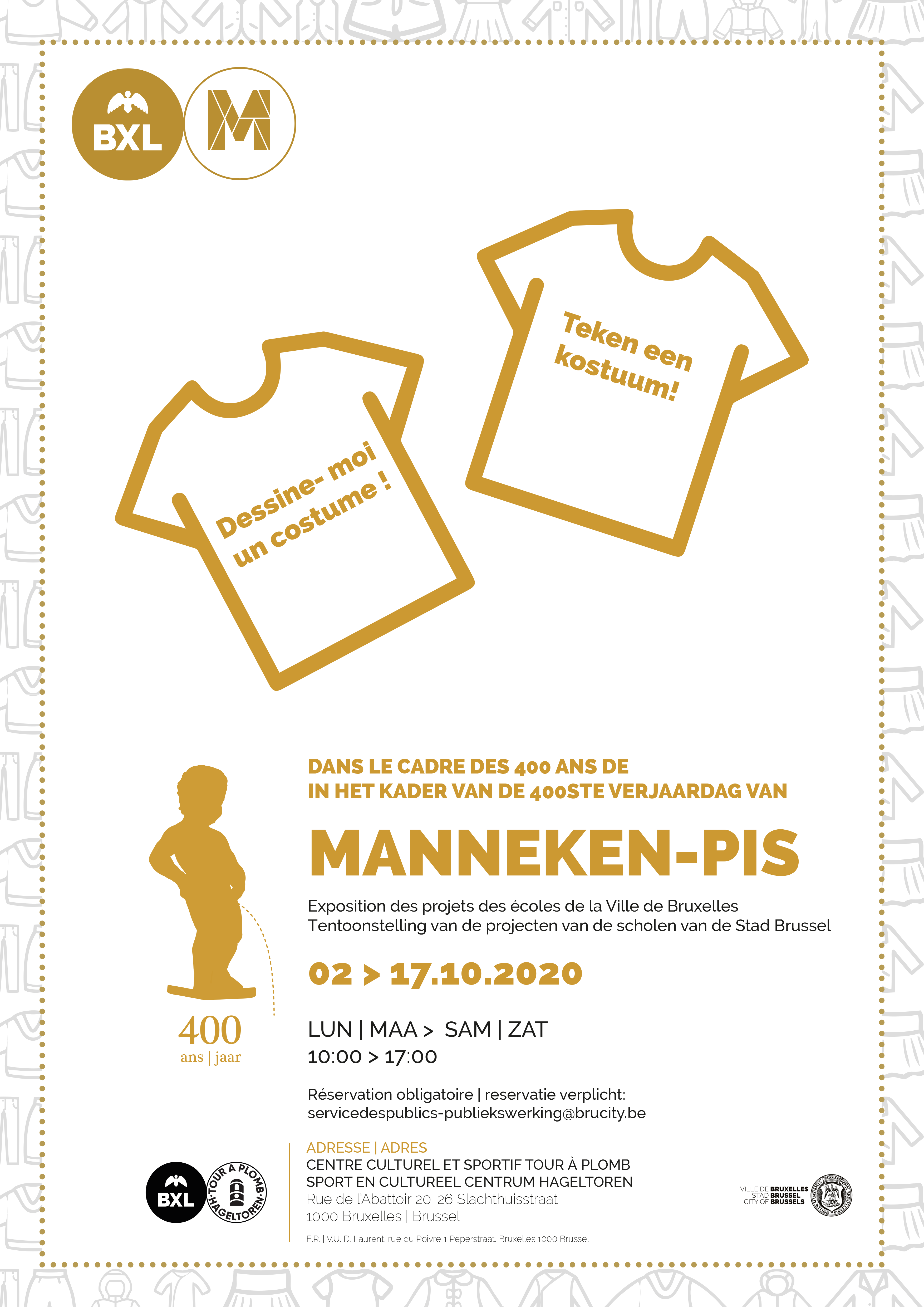 Affiche expo Manneken-Pis