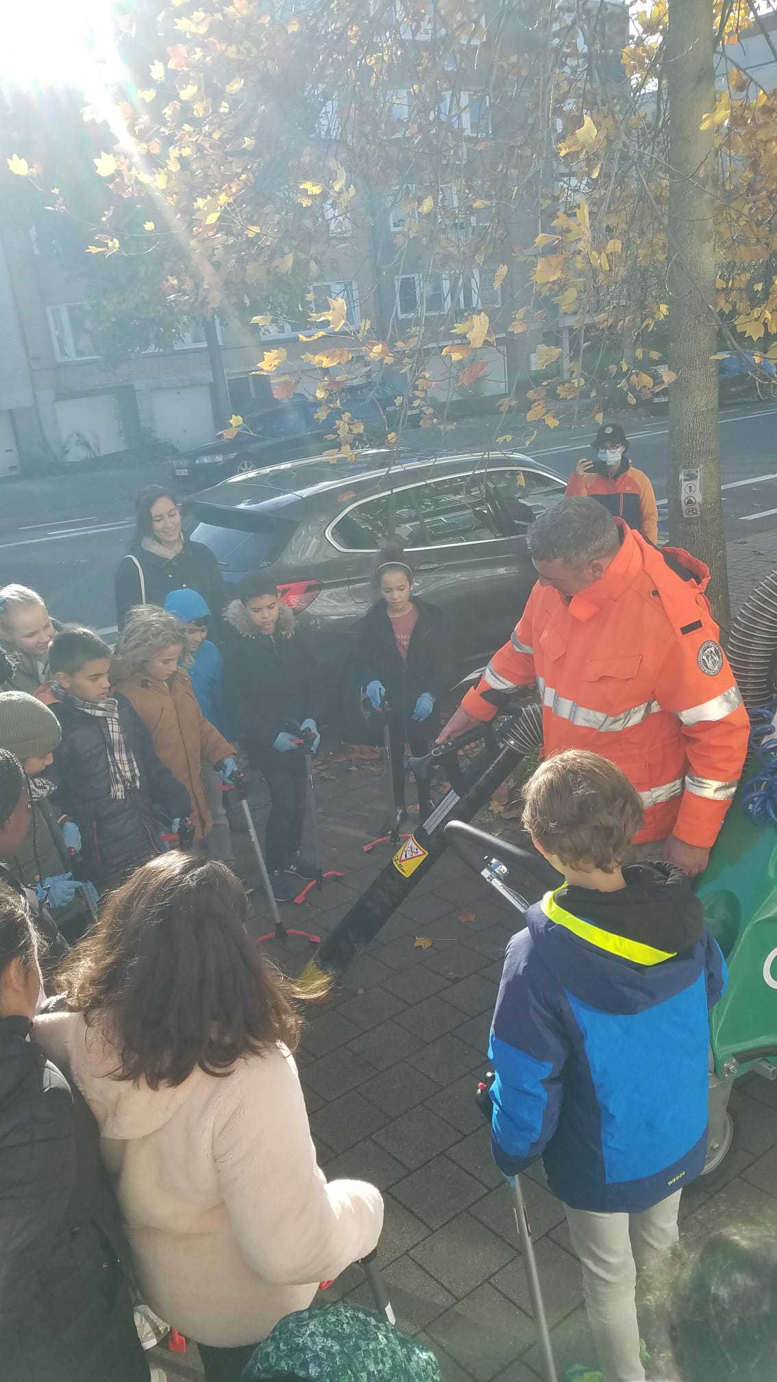 nettoyage rues heembeek primaire