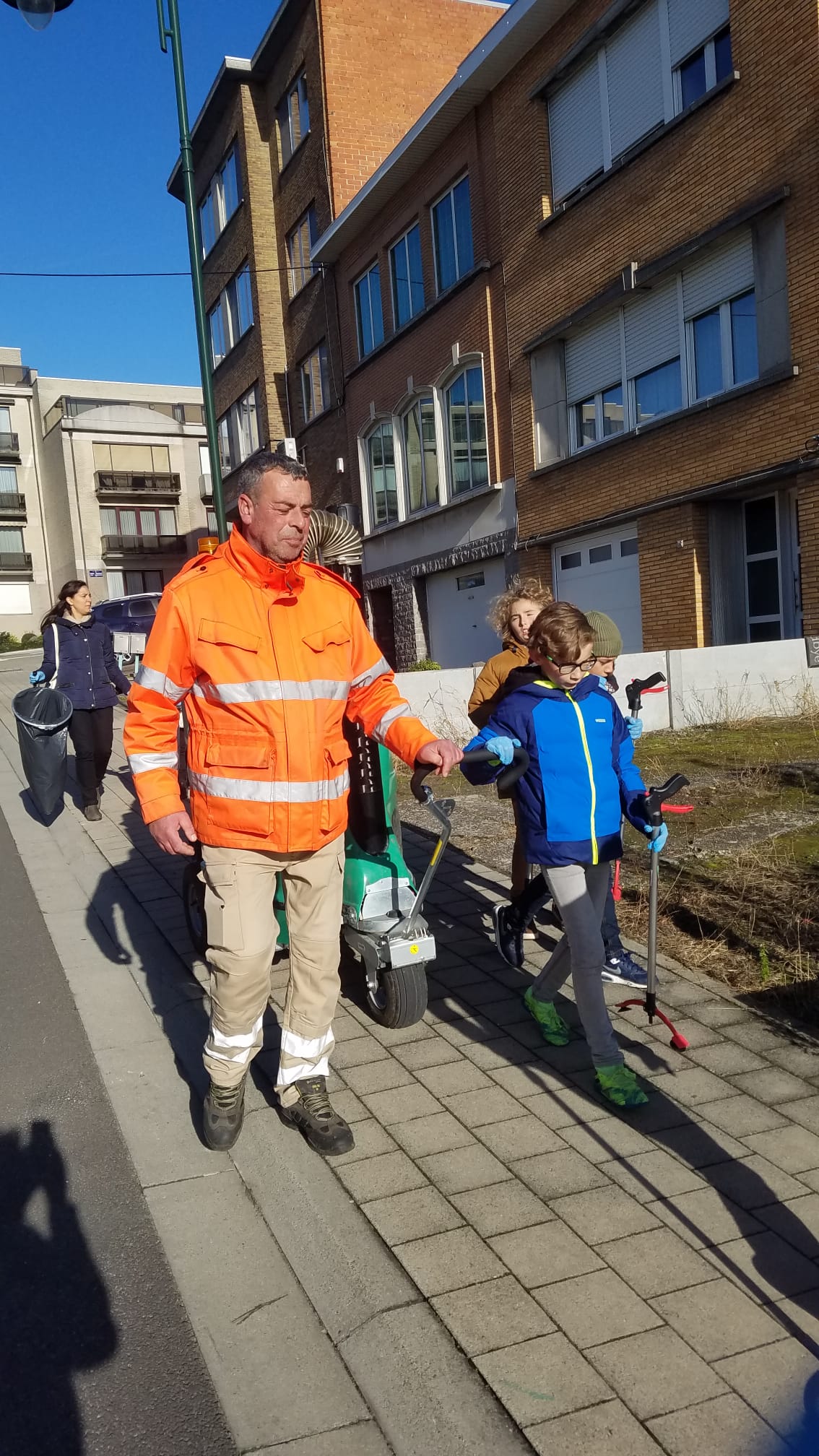 nettoyage rues heembeek primaire