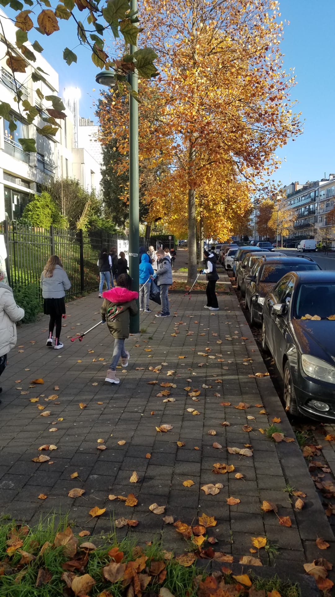 nettoyage rues heembeek primaire