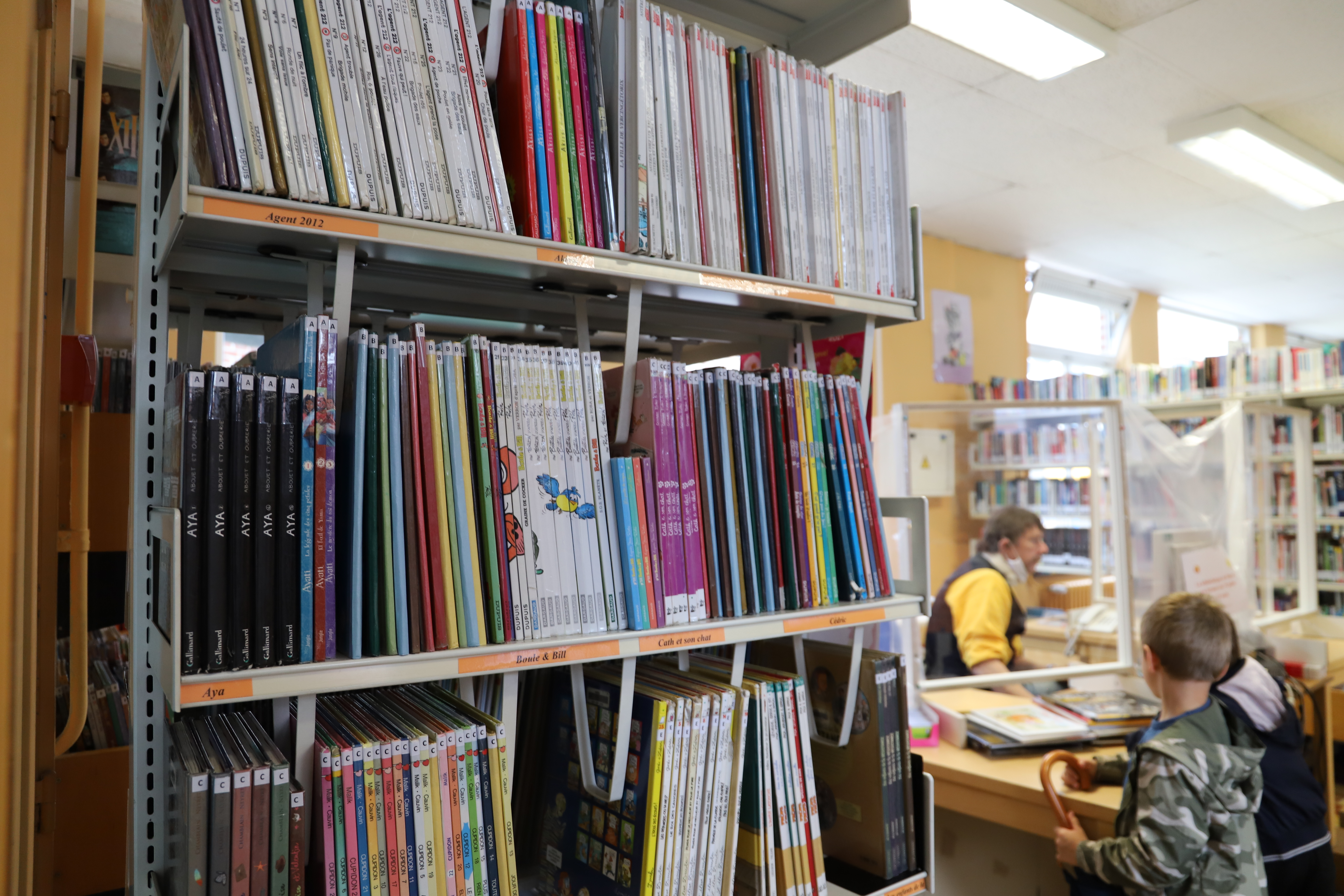 bibliothèque enfant