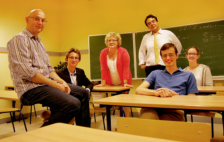 M. Grégoire, Pablo, Mme Demesmaeker, M. d'Adesky, Jérémy et Ambre