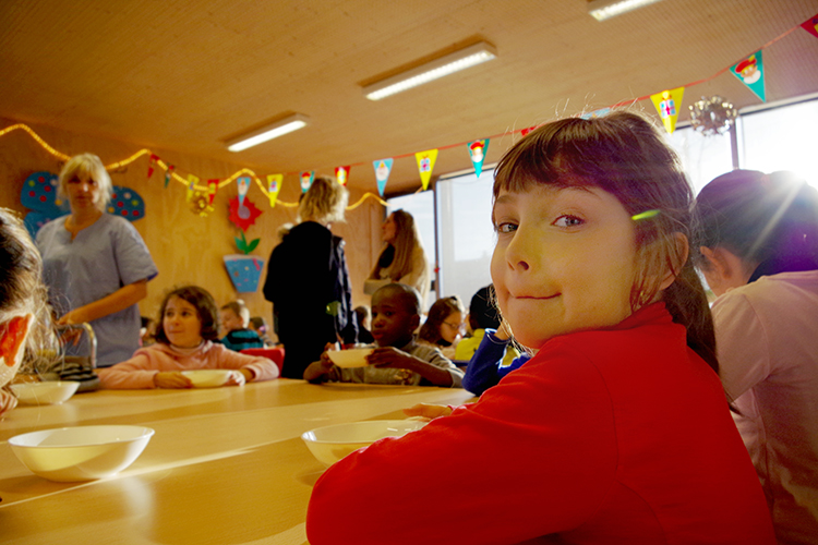 soupe et enfants