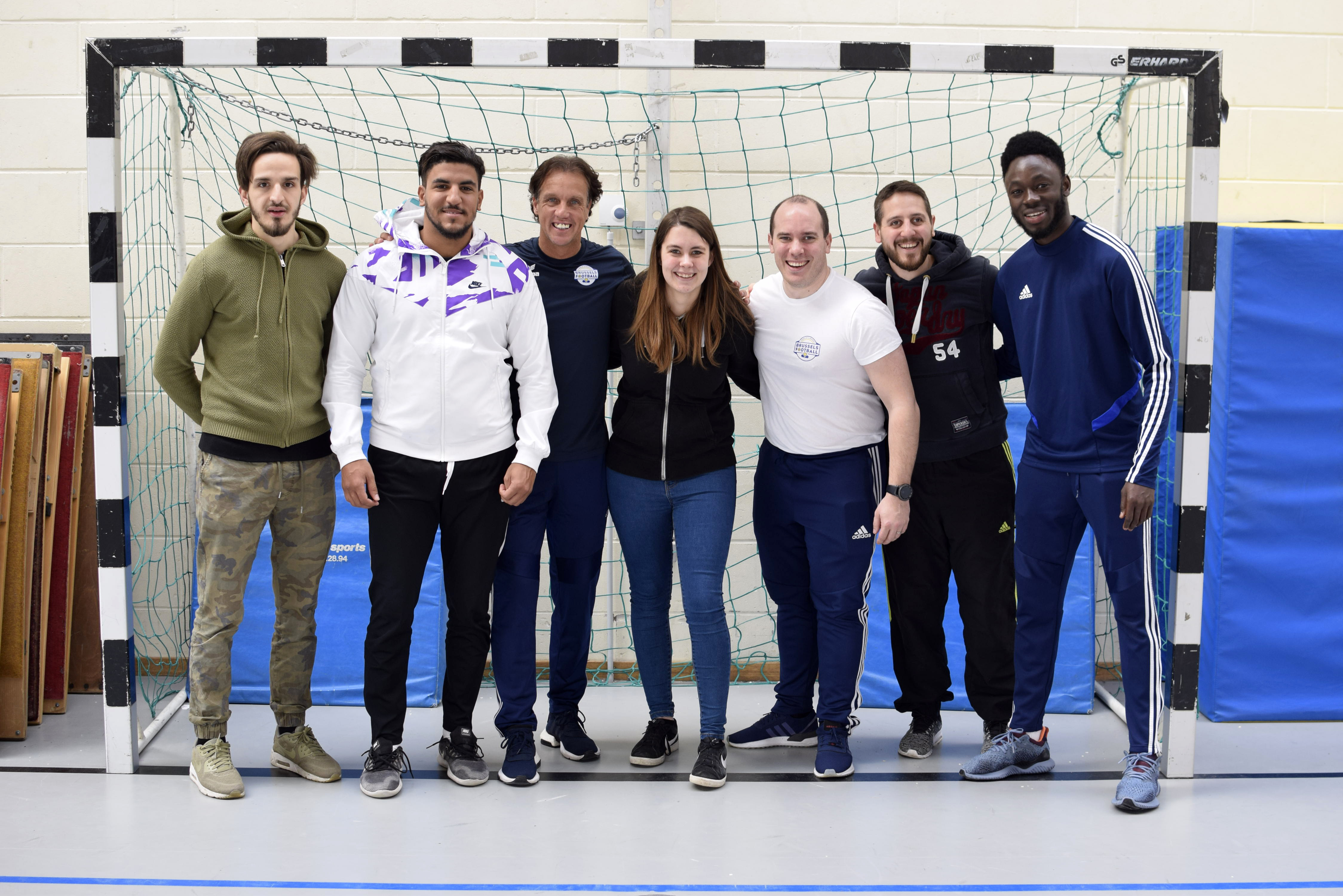 Photo des animateurs et de la coordinatrice des activités sportives