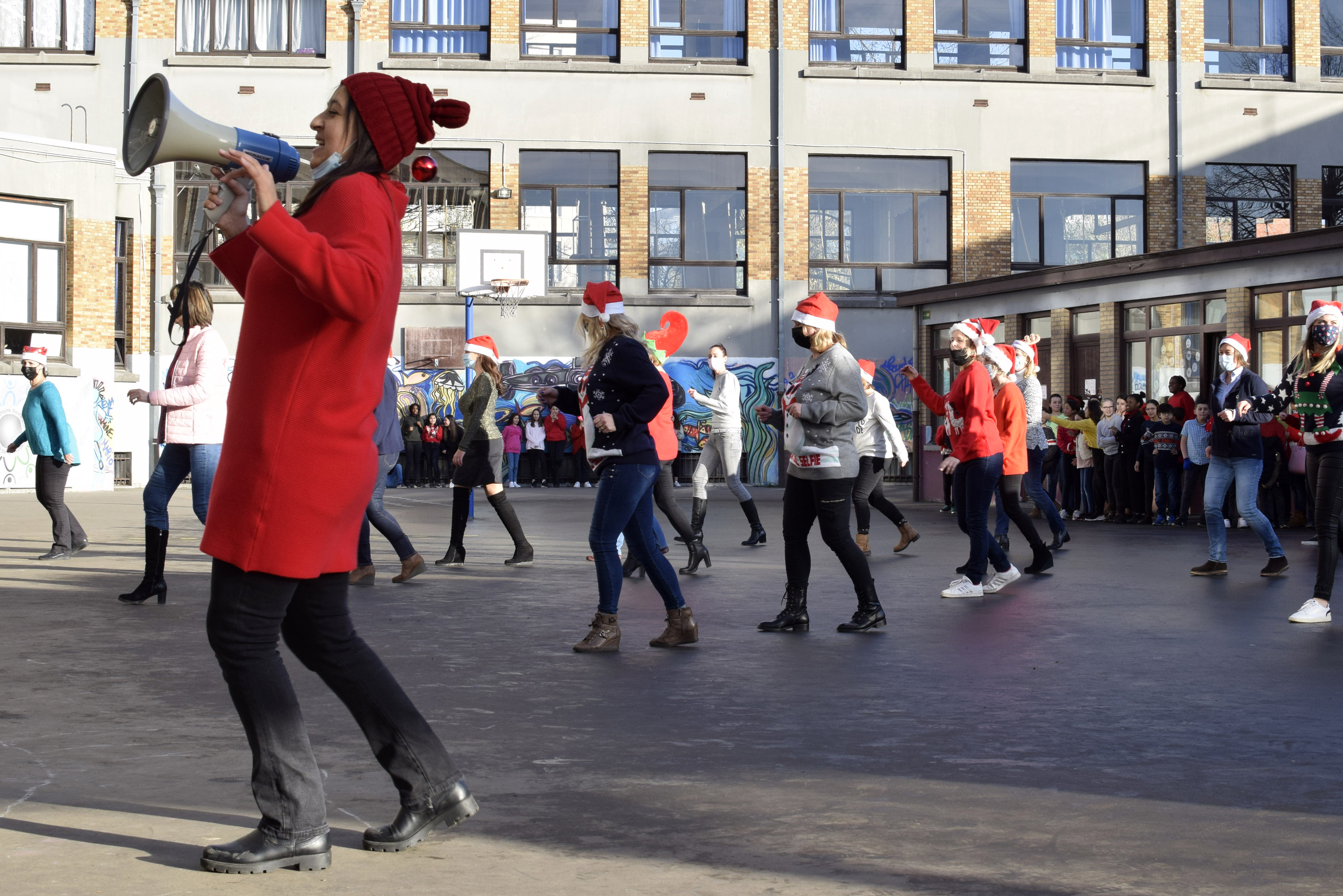 La flashmob plaît aux petits comme aux grands