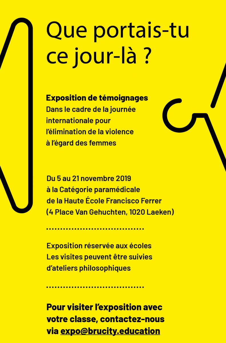 Invitation exposition : « Que portais-tu ce jour-là ? »