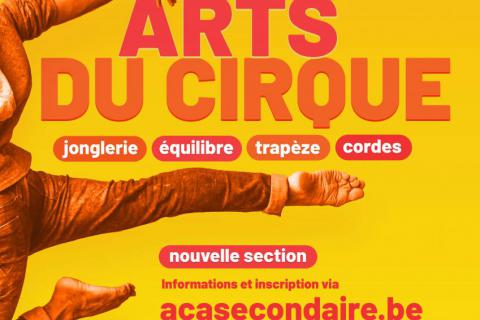 affiche arts du cirque