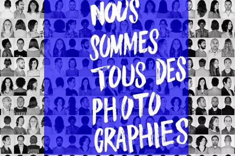 Affiche "nous sommes tous des photographies"