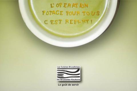 Cuisines bruxelloises - potage pour tous