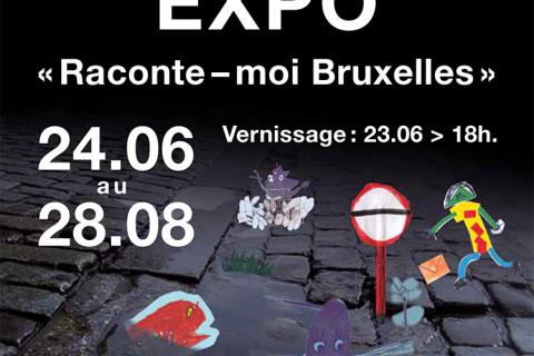 Affiche raconte moi BXL