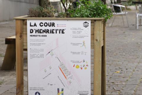 la cour d'Henriette