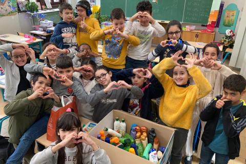 Solidarité Ukraine à l'école primaire Henriette Daschbeck