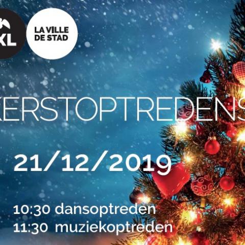 Affiche voor Kerstoptredens