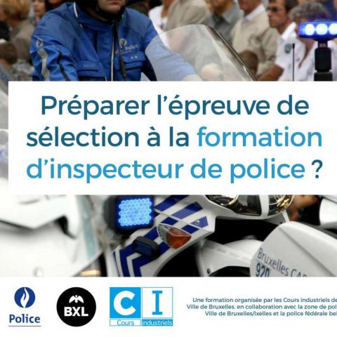 Affiche formation police