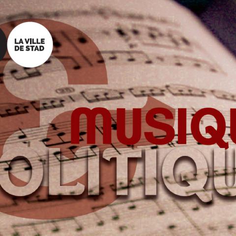 Affiche musique et politique