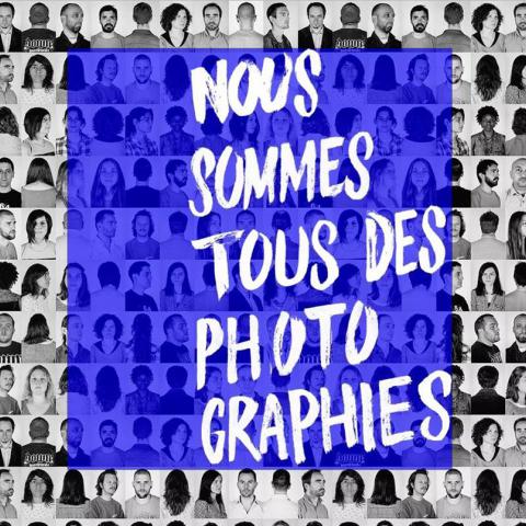 Affiche "nous sommes tous des photographies"