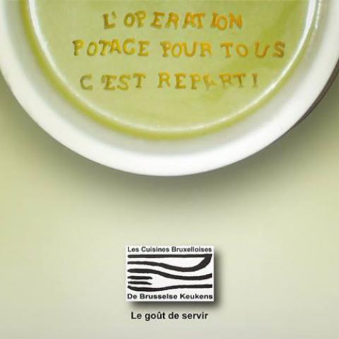 Cuisines bruxelloises - potage pour tous
