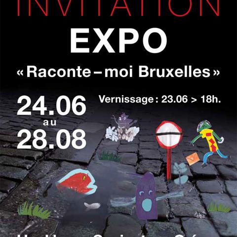 Affiche raconte moi BXL