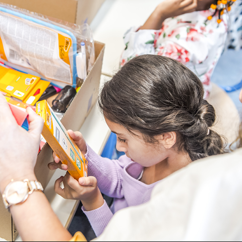 Kits de matériel scolaire