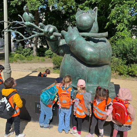 maternelle de la marolle dehors